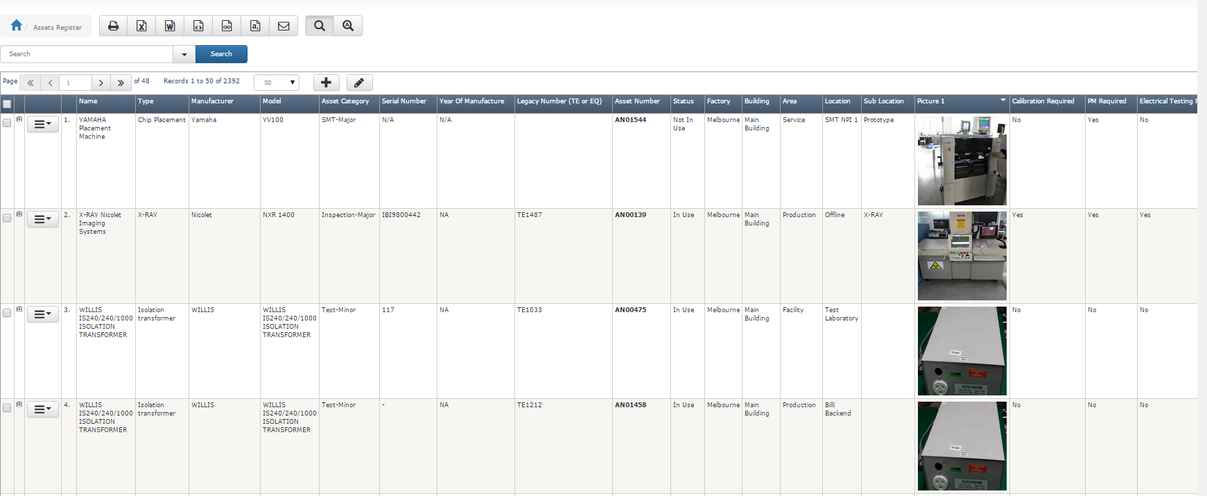 CMMS Assets