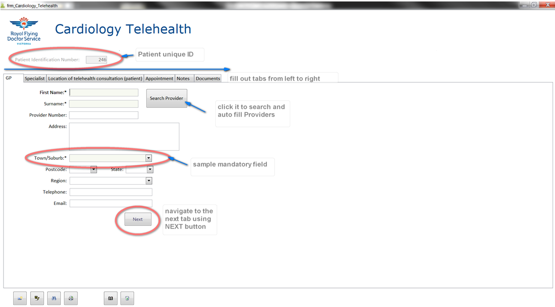 Primary Health Care Patient Data Management System - PHCS Cardiology Telehealth