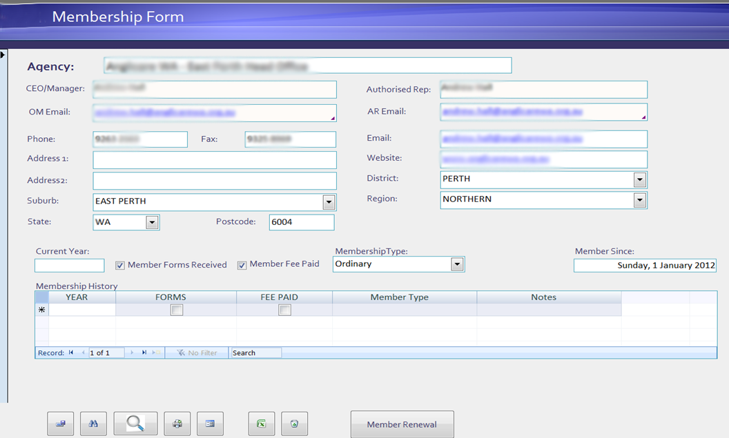 NS-TED - Membership form