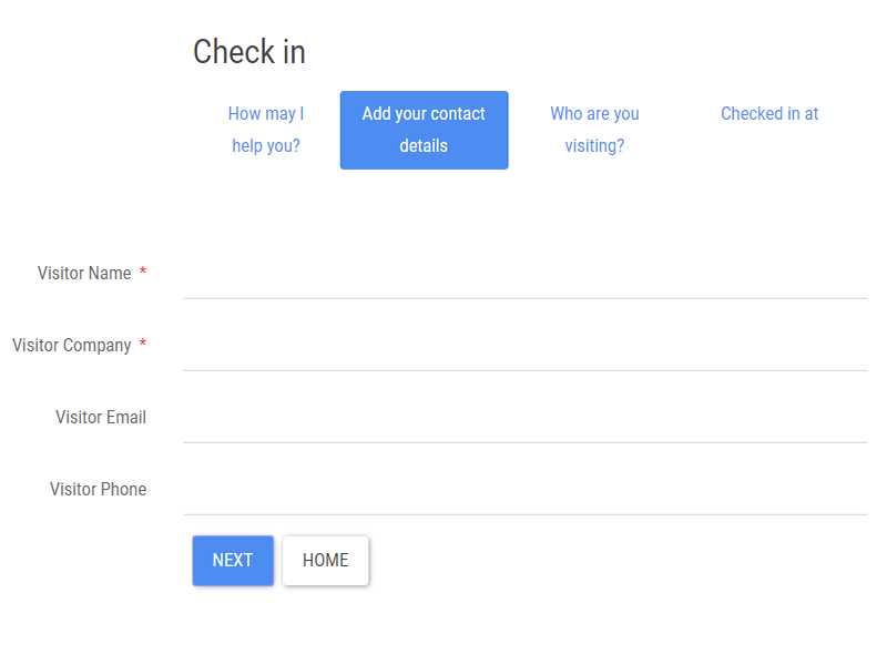 Add Your Contact Details
